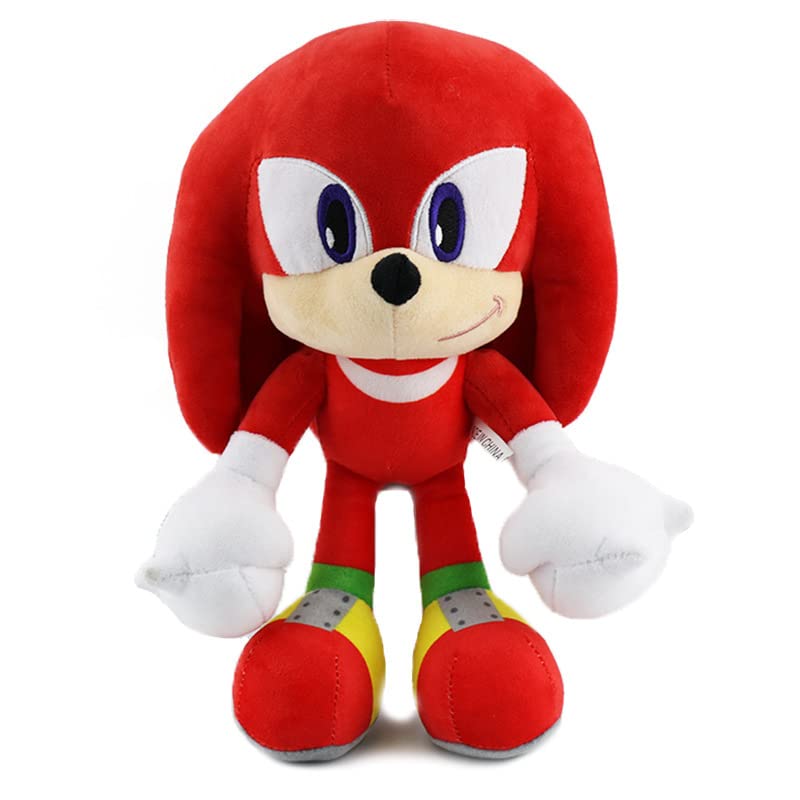 for The Hedgehog 11.8" Plush Toys, for Knuckles Shadow Tails Plush Doll Toys Gifts for Boys and Girls Cartoon Character Plush Children (Knuckles) from NEXT STOP M