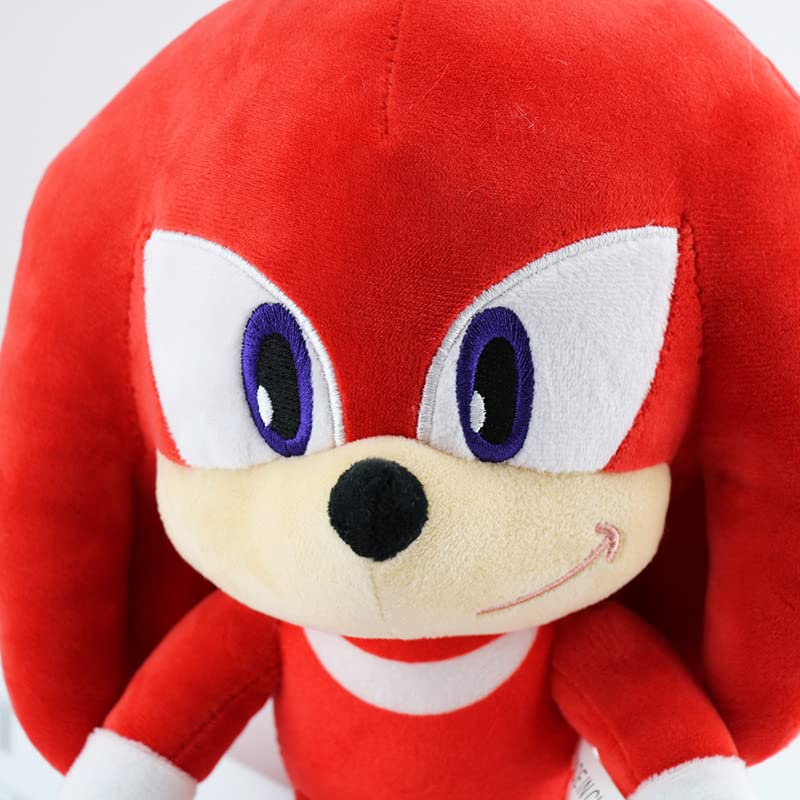 for The Hedgehog 11.8" Plush Toys, for Knuckles Shadow Tails Plush Doll Toys Gifts for Boys and Girls Cartoon Character Plush Children (Knuckles) from NEXT STOP M