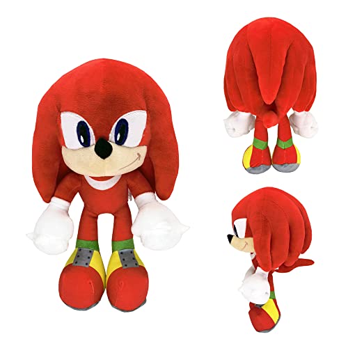 for The Hedgehog 11.8" Plush Toys, for Knuckles Shadow Tails Plush Doll Toys Gifts for Boys and Girls Cartoon Character Plush Children (Knuckles) from NEXT STOP M