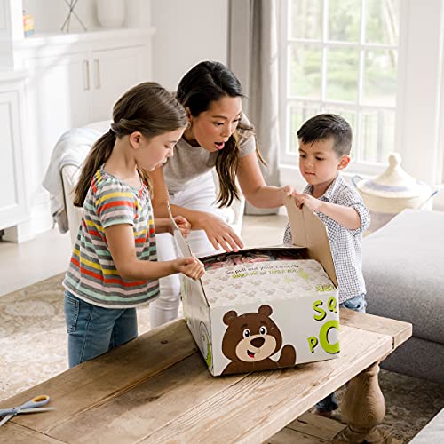 Animal Adventure | Sqoosh2Poof Giant, Cuddly, Ultra Soft Plush Stuffed Animal with Bonus Interactive Surprise - 44" Sloth by Animal Adventure