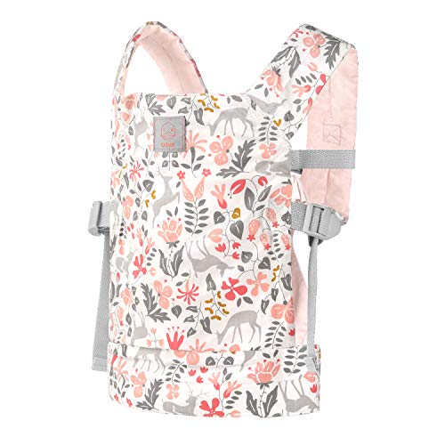 GAGAKU Baby Doll Carrier Front and Back Stuffed Animal Carriers for Little Girls - Pink from GAGAKU