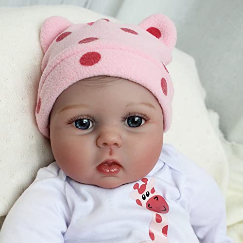 CHAREX Reborn Baby Dolls, 22 inches Newborn Lifelike Soft Silicone Baby Dolls, Weighted Toddler Girl from Bellybuy