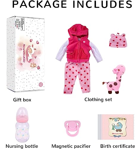 CHAREX Reborn Baby Dolls, 22 inches Newborn Lifelike Soft Silicone Baby Dolls, Weighted Toddler Girl from Bellybuy