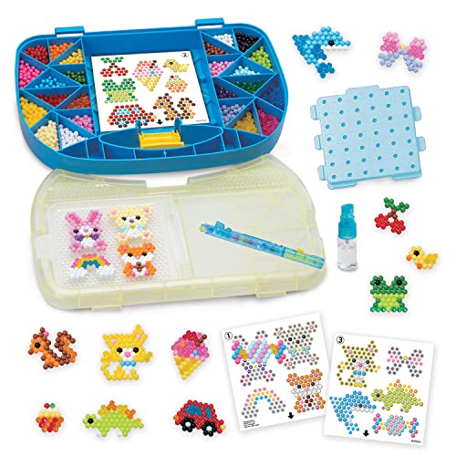 Aquabeads Beginners Carry Case, Complete Arts & Crafts Bead Kit for Children - Over 900 Beads from Epoch Everlasting Play