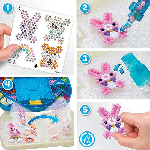 Aquabeads Beginners Carry Case, Complete Arts & Crafts Bead Kit for Children - Over 900 Beads from Epoch Everlasting Play