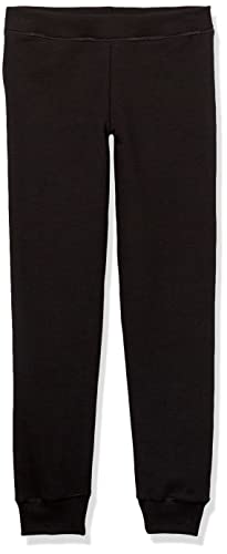Hanes Girls' ComfortSoft EcoSmart Jogger Pants, Black, Medium from Hanes Women's Activewear