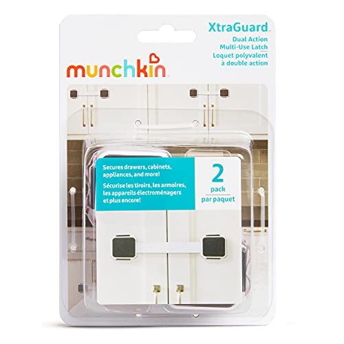 Munchkin Xtraguard Dual Action Multi Use Latches, 2 Count from Munchkin
