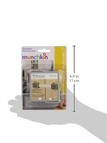 Munchkin Xtraguard Dual Action Multi Use Latches, 2 Count from Munchkin