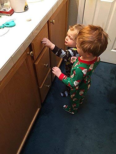 20 Pack Magnetic Cabinet Locks Baby Proofing - Vmaisi Children Proof Cupboard Drawers Latches - Adhesive Easy Installation from vmax