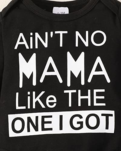 Renotemy Infant Baby Clothes Boy Winter Warm Outfits Fall Baby Clothing Boy Gifts Cute Long Sleeve Romper Top Camo Pants 3-6 Months Baby Boy Clothes from 