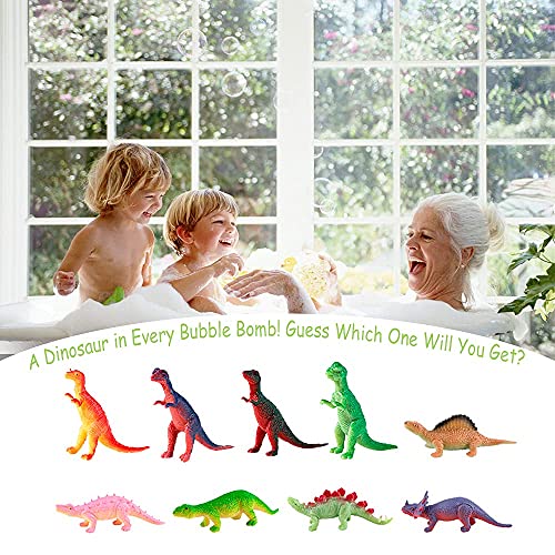 Bath Toys,XXXL Bath Bombs for Kids with Surprise Toys Inside, Dinosaur Egg Bubble Bath Bombs Gift Set,Birthday Christmas Holiday Gift for Girls and Boys from STARYAR