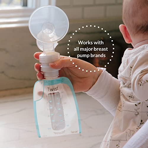 Kiinde Twist Universal Direct-Pump Feeding System and Warmer Gift Set for Breastmilk Collection, Freezing, Heating and Feeding, Free Foodi Starter Kit Included, New Mom Gift by Kiinde