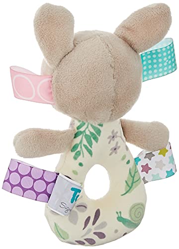Taggies Embroidered Soft Ring Rattle, Flora Fawn from Mary Meyer