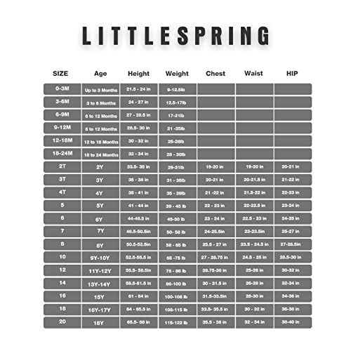 LittleSpring Sweet Little Girl Clothes Summer Sleeveless Floral Cami and Shorts Set Black Size 7-8 by 