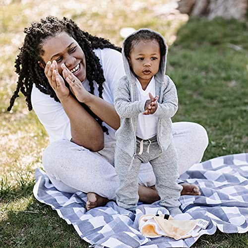 Burt's Bees Baby baby boys T-shirts, Set of 3 Organic Short Sleeve and Long Sleeve V-neck Tees T Shirt, White/Grey/Navy Short Sleeve, 18 Months US by Burt's Bees Children's Apparel