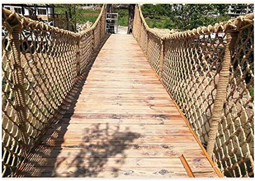 RZM Climbing Net for Kids, Tree House Climbing Child Safety Net Stair Balcony Railing Protection Net Heavy Duty Hemp Rope Cargo Net Outdoor Hammock Playground Bird Nets child safety netting for balcon from RaoZhiMin-UK