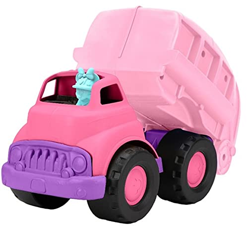 Green Toys Disney Baby Exclusive Minnie Mouse Recycling Truck - Pretend Play, Motor Skills, Kids Toy Vehicle. No BPA, phthalates, PVC. Dishwasher Safe, Recycled Plastic, Made in USA. from Green Toys, Inc.