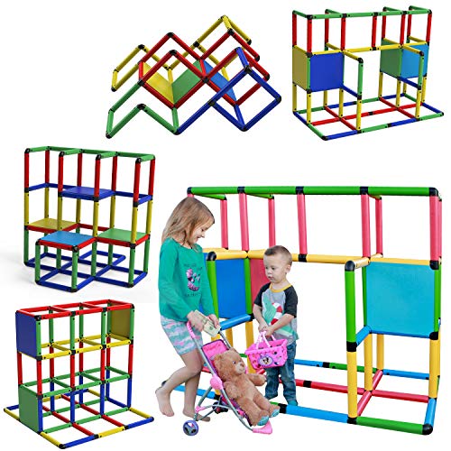 Funphix Classic 316 Piece Construction Toy Set - Building Play-Structures for Indoors & Outdoors - Fun & Educational Learning Toys for Ages 2 to 12 from FUNPHIX