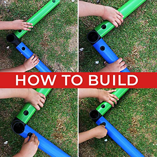 Funphix Classic 316 Piece Construction Toy Set - Building Play-Structures for Indoors & Outdoors - Fun & Educational Learning Toys for Ages 2 to 12 from FUNPHIX