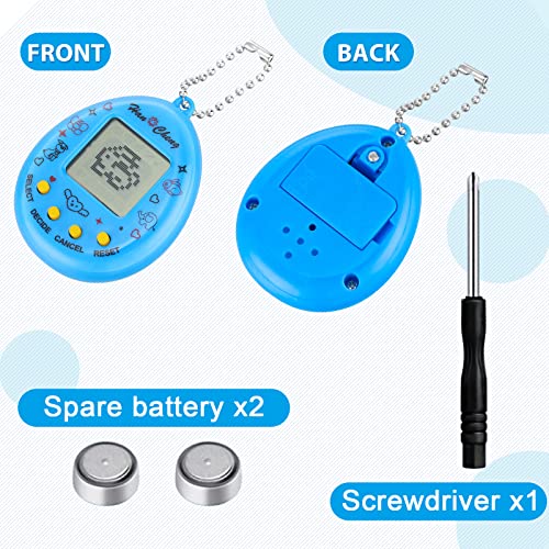 Jerify 36 Pieces Virtual Electronic Digital Pet Toys Retro Handheld Game Nostalgic 90s Toy with Key Chain for Boys Girls from Jerify