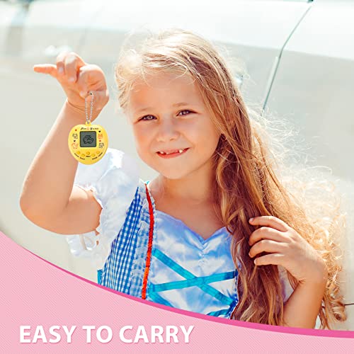 Jerify 36 Pieces Virtual Electronic Digital Pet Toys Retro Handheld Game Nostalgic 90s Toy with Key Chain for Boys Girls from Jerify