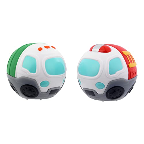 Little Tikes Learn & Play Roll Arounds Big Truck 2-Pack, Toy Vehicle and Ball Play in One, Easy Grip & Roll Cars- Birthday Gifts for Kids, Toddler Toys for Boys and Girls Ages 18 Months 1 2 3+ Years by MGA Entertainment