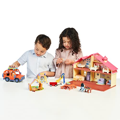 Bluey, 4WD Family Vehicle, with 1 Figure and 2 Surfboards | Customizable Car - Adventure Time | for Ages 3+ from Moose Toys