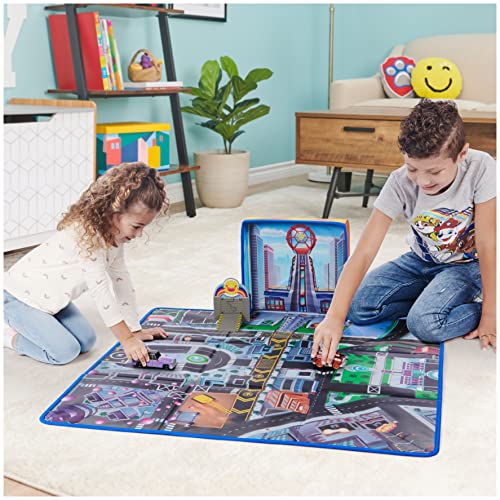 Paw Patrol, True Metal Adventure City Movie Play Mat Set with 2 Exclusive Toy Cars (Amazon Exclusive), 1:55 Scale, Kids Toys for Ages 3 and up from Spin Master