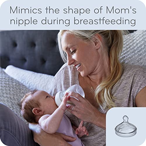 NUK Simply Natural Baby Bottle Newborn Gift Set, Timeless Collection, Amazon Exclusive by Graco Children's Products