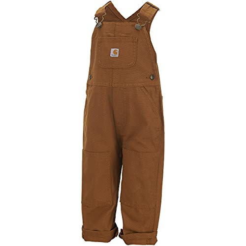 Carhartt Baby-boys Infant Washed Duck Bib Overall, Brown, 6 Mo. from Carhartt Baby