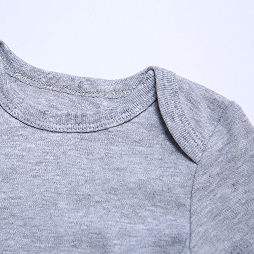 Innocent Baby Boys Girls Cotton Apparel Short Sleeve Romper for Summer Fall got my mind on my mommy Romper with Nickel-free Snaps(3-6 months,Got my mind on my mommy ) by 