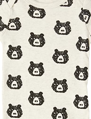 Yoga Sprout Cotton Bodysuit, 5 Pack, Bear Hugs, 9-12 Months by Yoga Sprout