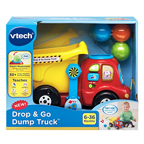 VTech Drop and Go Dump Truck, Yellow by VTech