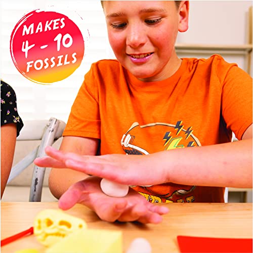 Hapinest Make Your Own Dinosaur Fossils Arts and Crafts Kit for Kids Boys Girls Ages 8 9 10 11 12 Years Old by Island Genius