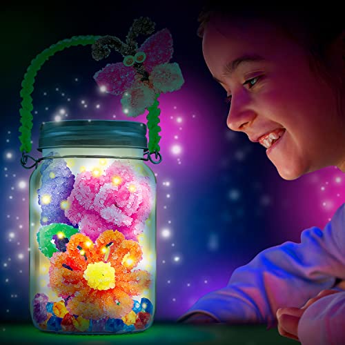 Arts and Crafts Kit for Girls Ages 8-12. Craft Your Own Crystal Night Light - Holiday Gift Set for 6,7,8-12 Year Old Girls. Cute Girls Toy from Learn & Climb