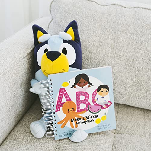 Cupkin Mosaic Sticker Art Kits for Kids and Adults - ABC Mosaics Art Craft Kit for Boys and Girls - 52 Page Sticker by Number Mosaic Kit with 3,000+ Jewel + Foam Stickers Arts and Crafts for Kids by CUPKIN