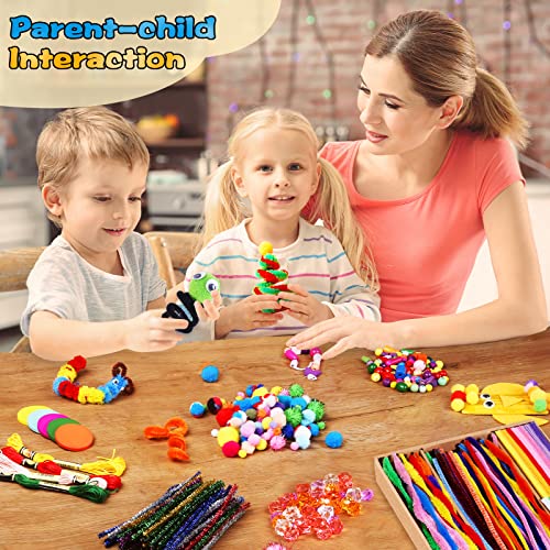 Arts and Crafts Supplies for Kids, 2000+ Piece Craft Kits Library in Craft Box, Crafting Supplies Set for Kids Ages 4, 5, 6, 7, 8, 9, 10, 11 &12 Year Old Boys & Girls, Ideas Art Kits Gift for Kids from BainGesk