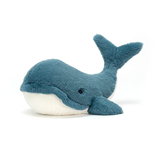 Jellycat Wally Whale Stuffed Animal, Medium, 14 inches by Jellycat