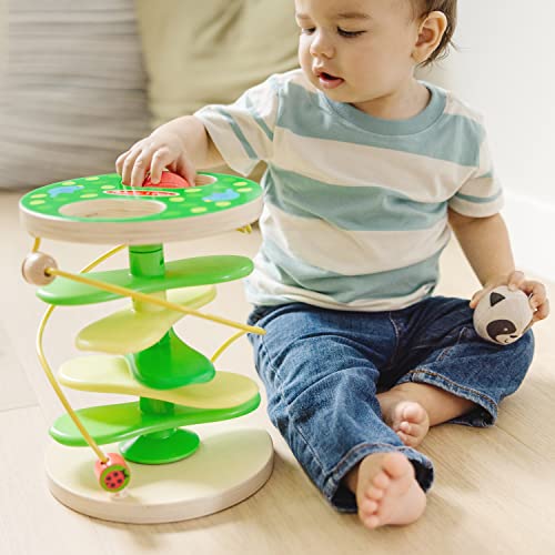 Melissa & Doug Rollables Treehouse Twirl Infant and Toddler Toy (3 Pieces) - FSC-Certified Materials from Melissa & Doug