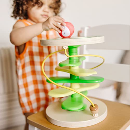 Melissa & Doug Rollables Treehouse Twirl Infant and Toddler Toy (3 Pieces) - FSC-Certified Materials from Melissa & Doug