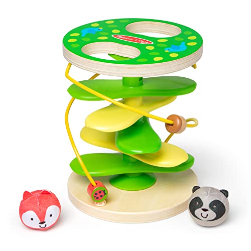 Melissa & Doug Rollables Treehouse Twirl Infant and Toddler Toy (3 Pieces) - FSC-Certified Materials from Melissa & Doug