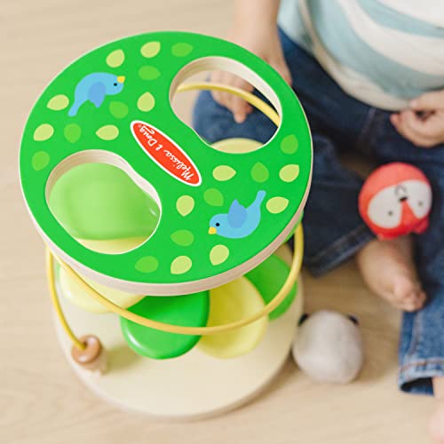 Melissa & Doug Rollables Treehouse Twirl Infant and Toddler Toy (3 Pieces) - FSC-Certified Materials from Melissa & Doug
