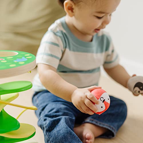 Melissa & Doug Rollables Treehouse Twirl Infant and Toddler Toy (3 Pieces) - FSC-Certified Materials from Melissa & Doug
