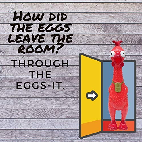 Animolds Hug Me Giant Rubber Chicken- Huge Screaming Rubber Chicken Toy for Kids Novelty Extra Large Squeaky Toy | Our Biggest Chicken Yet! (2-Pack) from Flash Sales