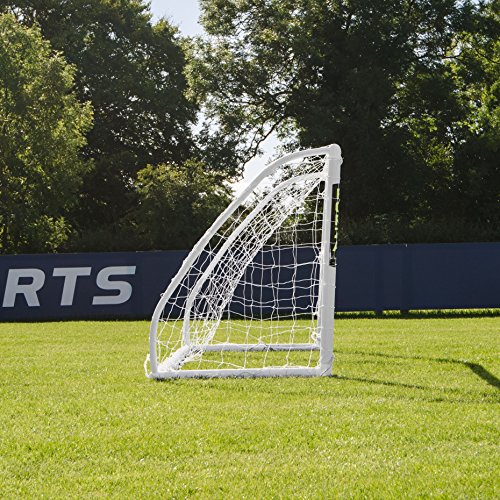 FORZA 8 x 4 Match Soccer Goal Post | 8ft x 4ft Soccer Goals for Junior Matches or Backyard Games | Soccer Training Equipment for Kids | Soccer Net & Soccer Goal by Net World Sports