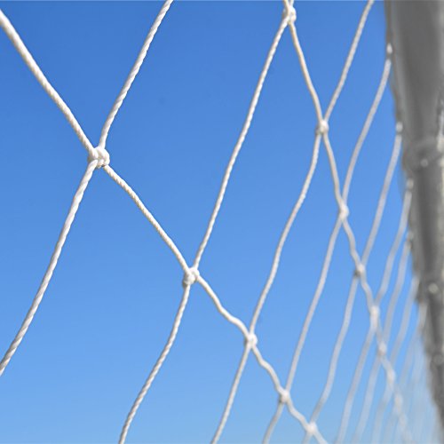 FORZA 8 x 4 Match Soccer Goal Post | 8ft x 4ft Soccer Goals for Junior Matches or Backyard Games | Soccer Training Equipment for Kids | Soccer Net & Soccer Goal by Net World Sports