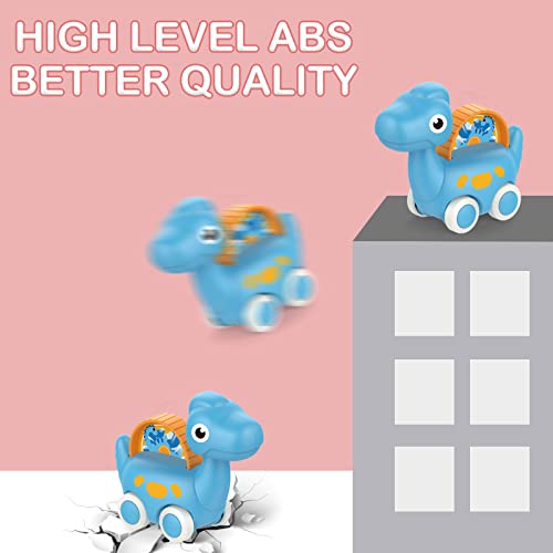 Xmasmate Dinosaur Car Toys for 1 Year Old Boy Gifts Pull-Back Vehicle Baby Toys with Play Mat Storage Bag for Toddlers Aged 1 2 3 Year Old Gift by Xmasmate