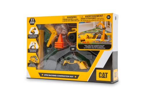 CatToysOfficial Construction Little Machines Construction Play Mat, Multicolor from Funrise