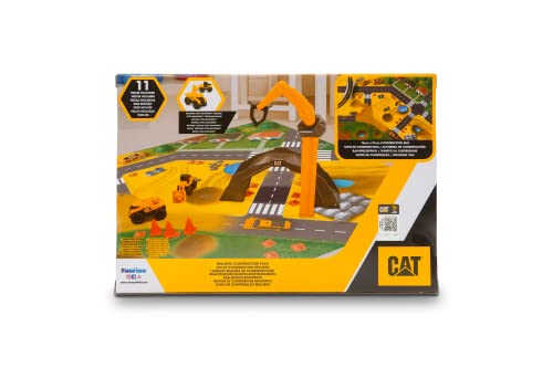 CatToysOfficial Construction Little Machines Construction Play Mat, Multicolor from Funrise