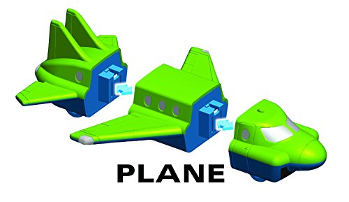 Magnetic Mix or Match Vehicles 1 Toy Play Set, 12 Pieces from Huntar Company Inc.